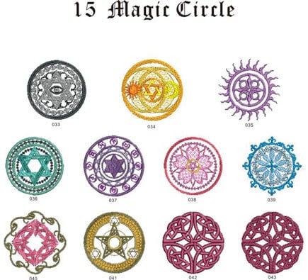 ミシン刺繍CD素材集 「Embroidery Grimoire」 | RufusAries