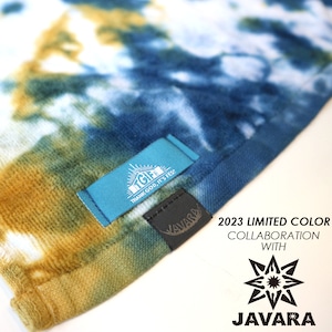 【数量限定】JAVARA×TGIF!コラボ　タイダイ染めフェイスタオル