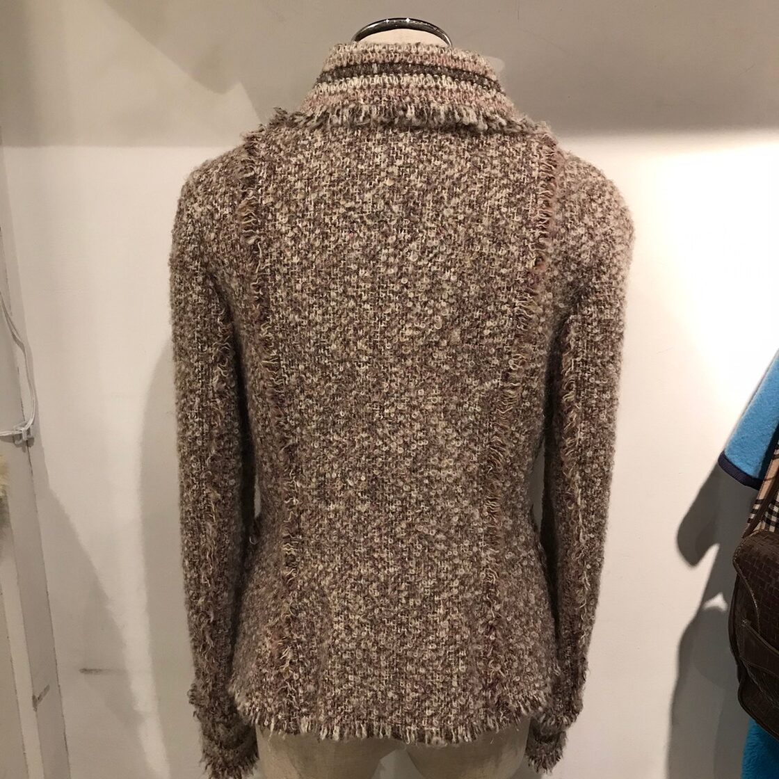 EPOCA/エポカ/tweed/ツイード/jacket/ジャケット/ pink/ピンク/brown 