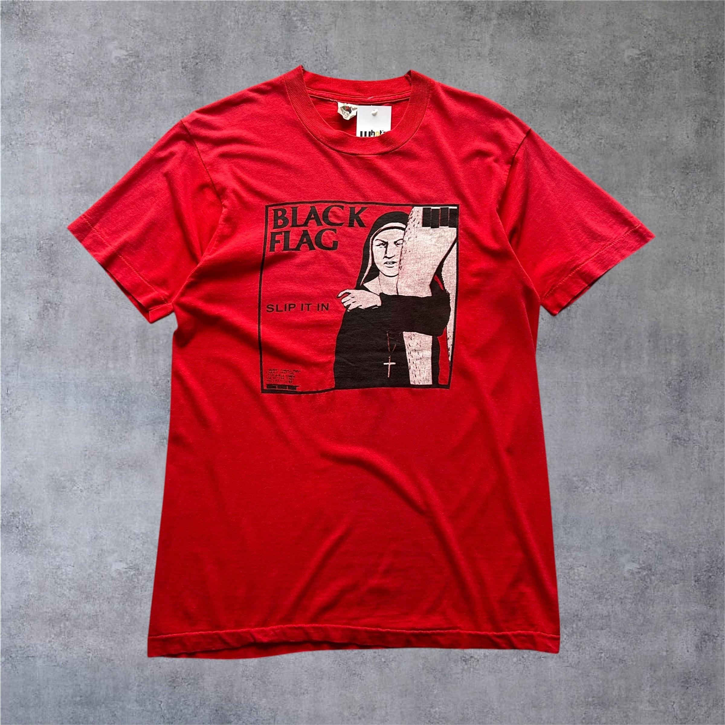 1980s Black Flag "Slip It In" T-shirt【高円寺店】