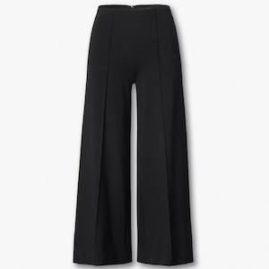 rag&bone IRINA CROPPED WIDE LEG PANTS BLACK