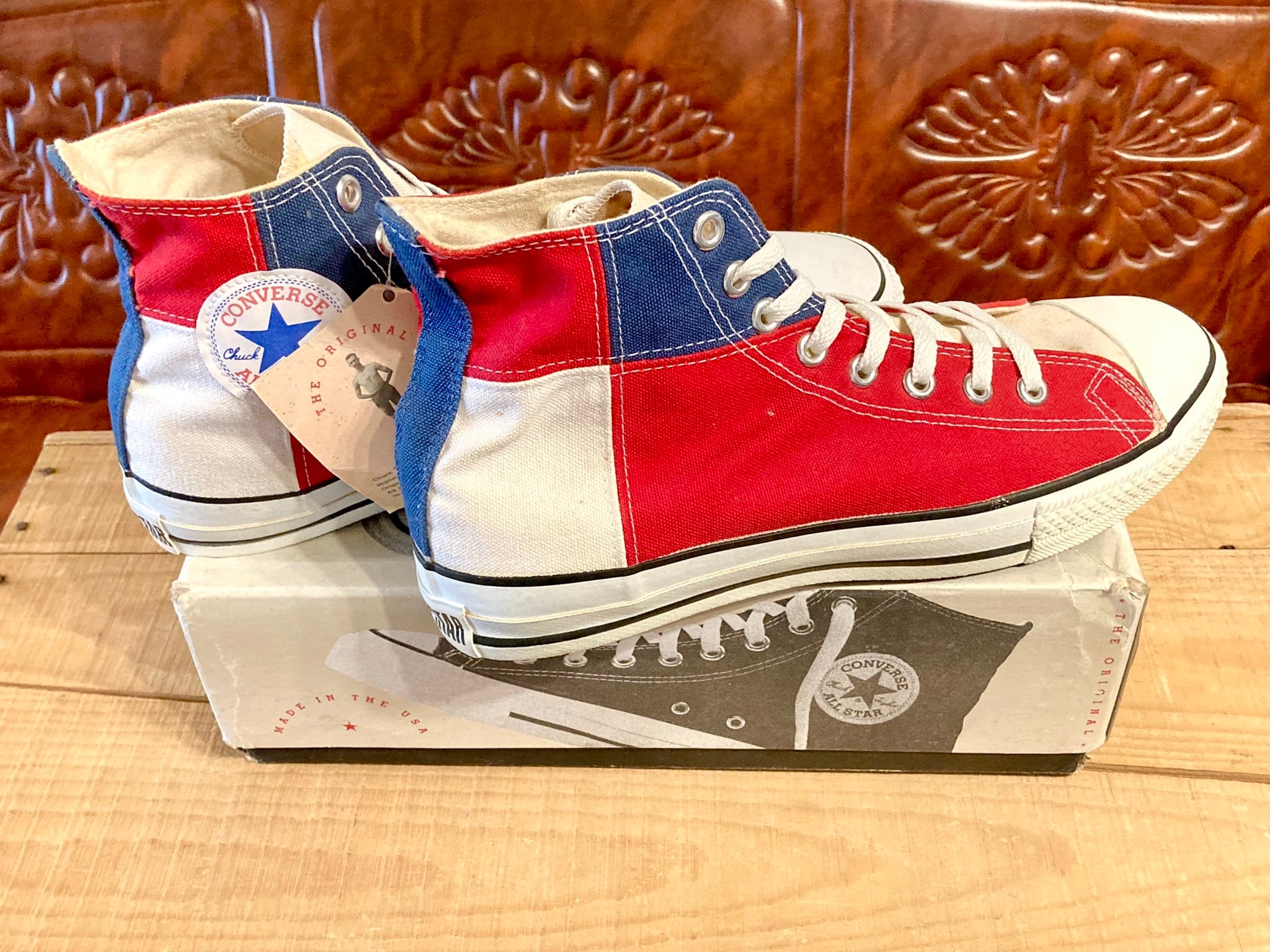 90s 00s USA製 コンバース オールスター マルチカラー スニーカー