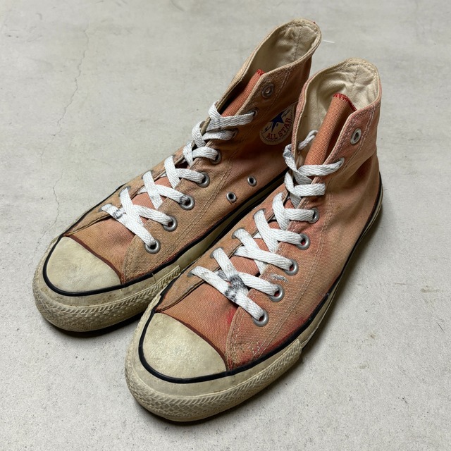 1990s CONVERSE ALL STAR HI RED FADE