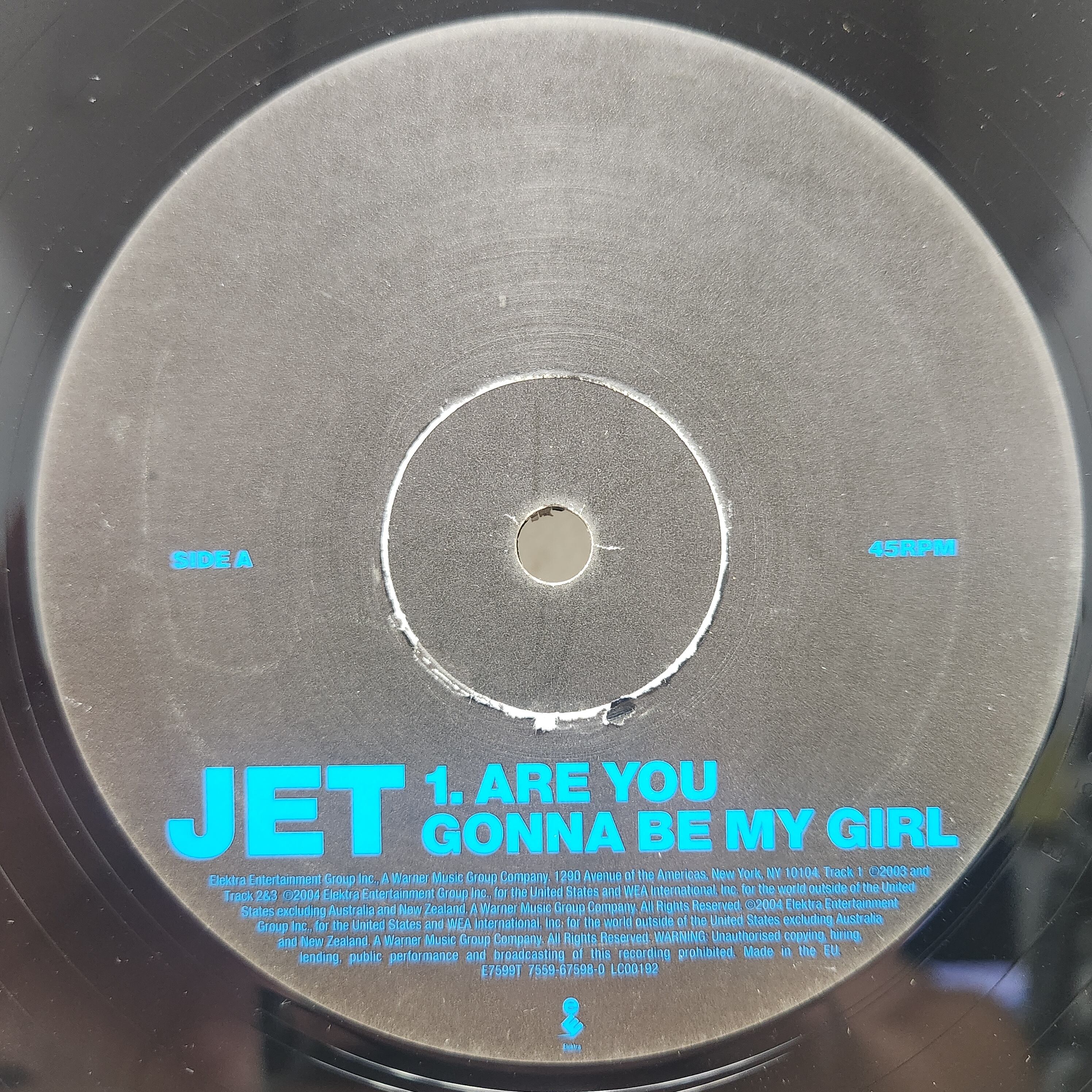 Jet / Are You Gonna Be My Girl [E7599T, 7559-67598-0] - 画像4