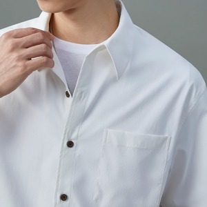 サマー薄手シンプル半袖シャツ　0631