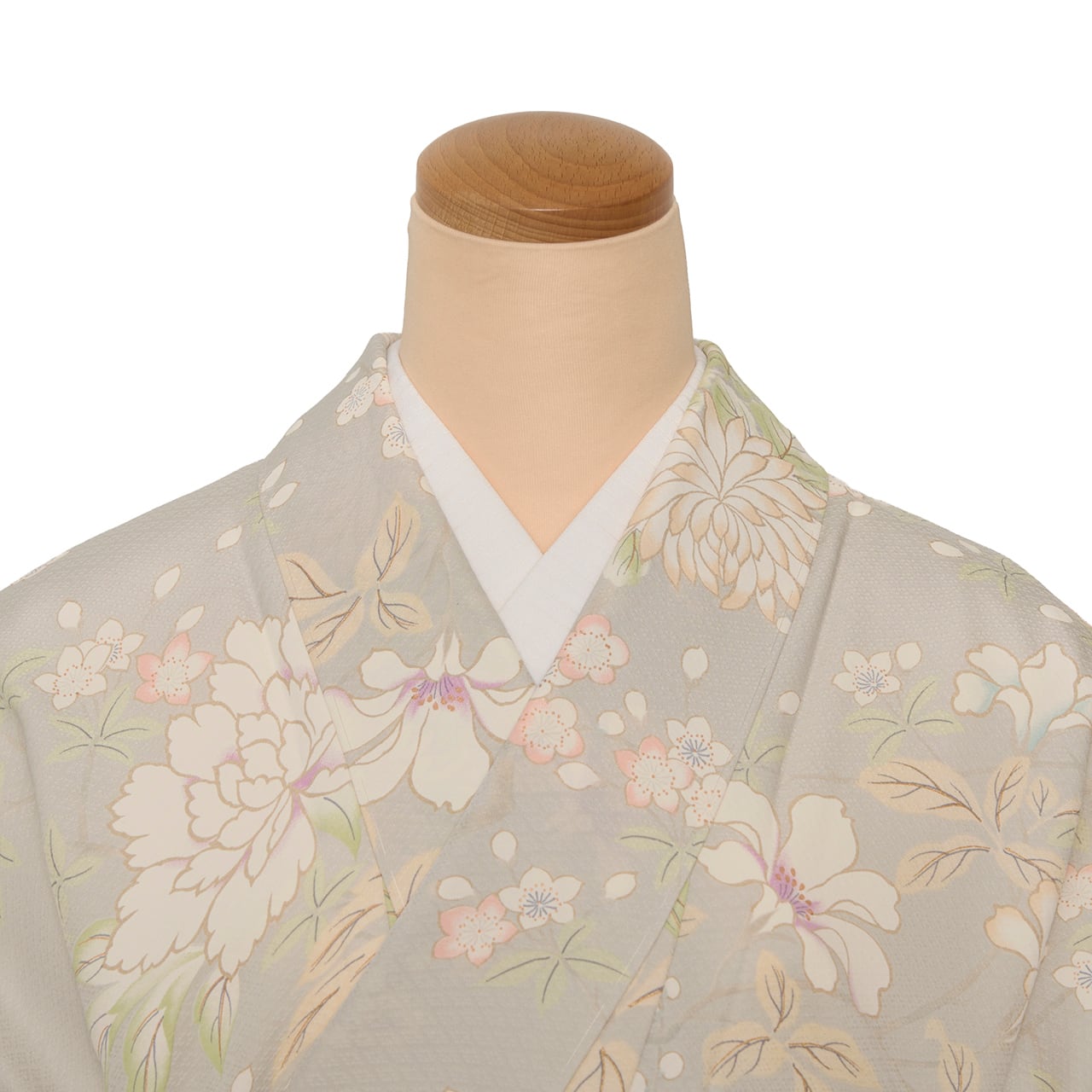 四季のお花の模様 小紋 単衣着物【未着用品】 | かわの屋