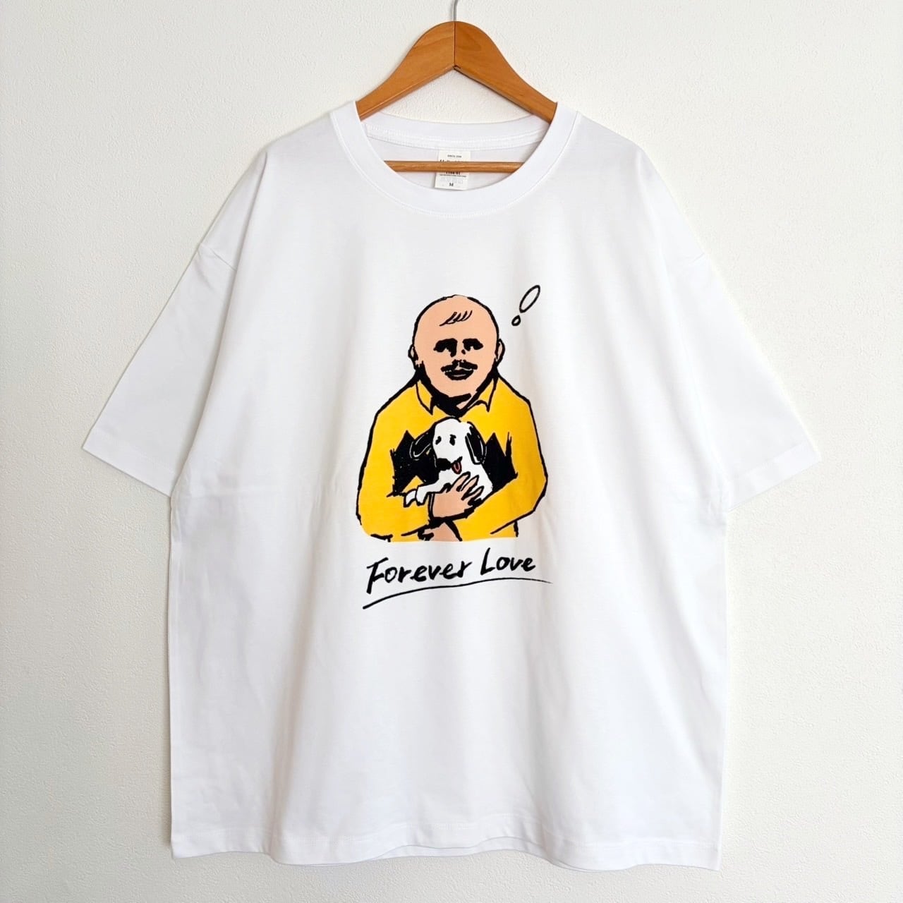Forever Love」Tシャツ（ホワイト） | YUKI HORIMOTO WEB STORE
