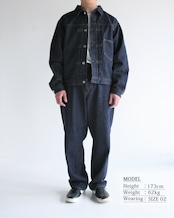 ANACHRONORM / FRONT TUCK DENIM JACKET