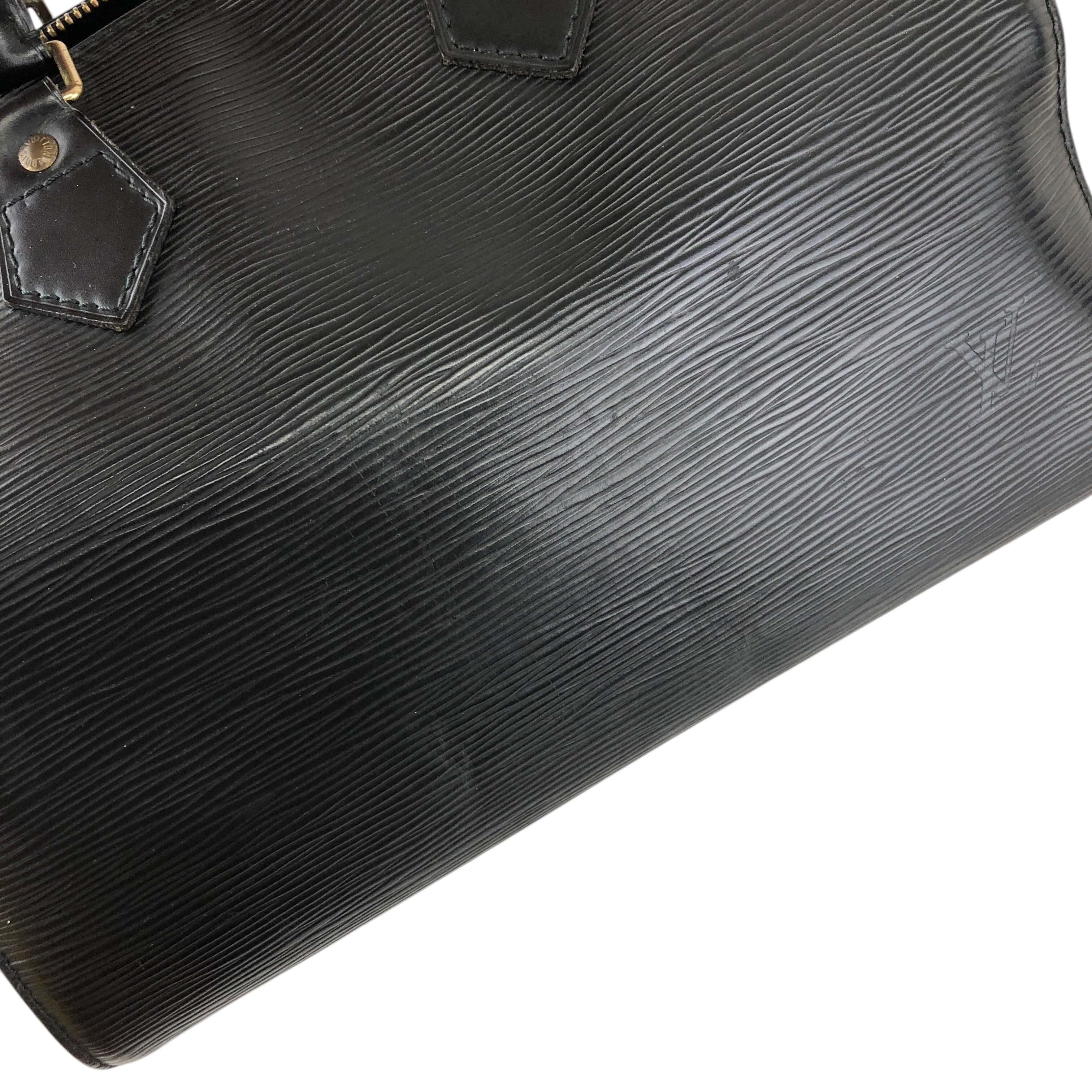 LOUIS VUITTON ルイヴィトン スピーディ25 エピ ハンドバッグ ブラック