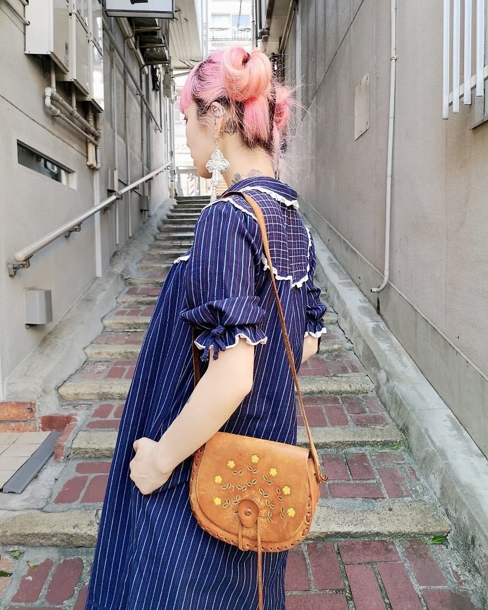 EUROPE retro Onepiece | 腹の虫 / 心斎橋アメ村古着屋