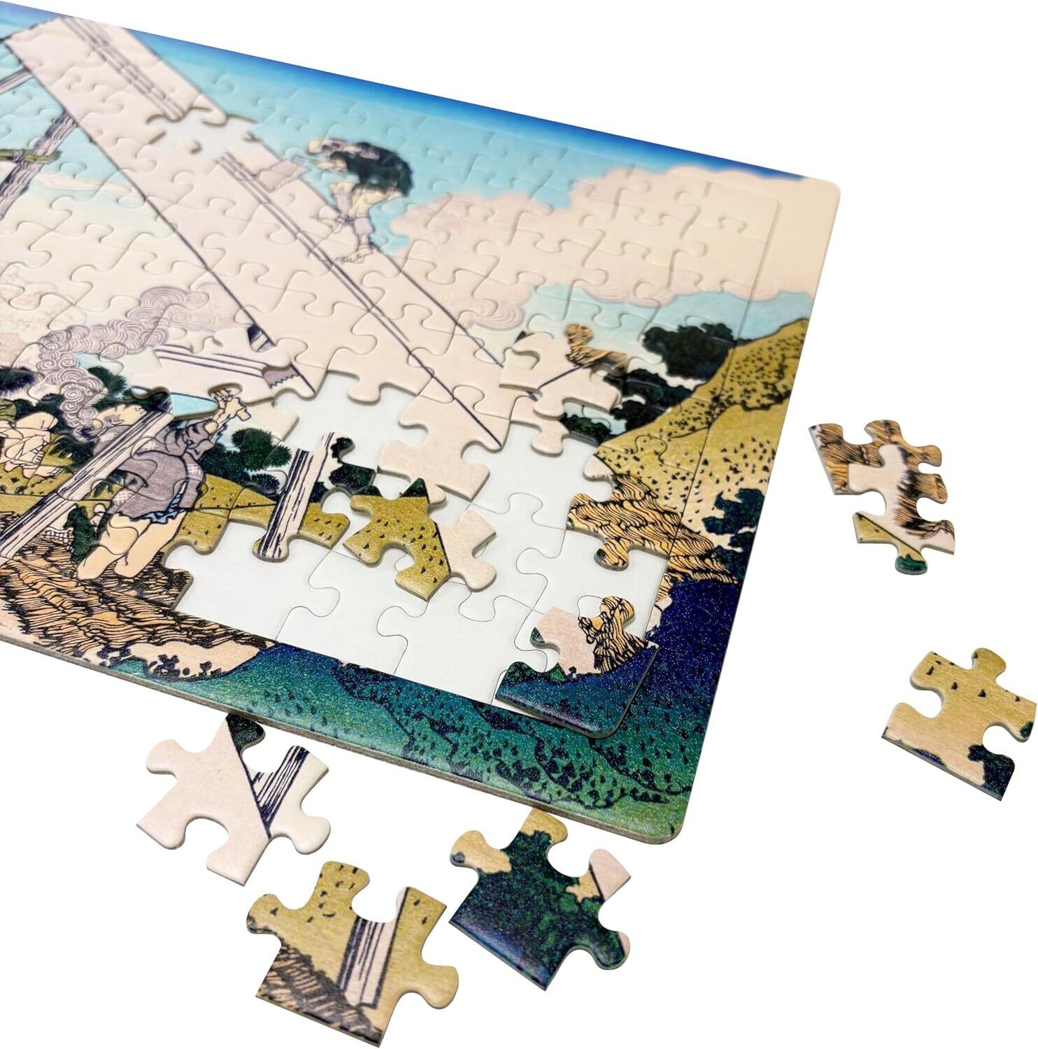 ジグソーパズル 葛飾北斎 遠江山中 A4サイズ 104ピース | NSPR SHOP