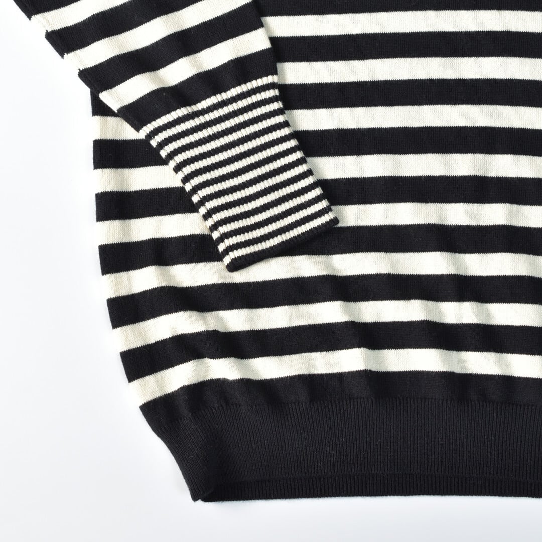 prit プリット ボーダータートルネックワイドプルオーバー【送料無料】