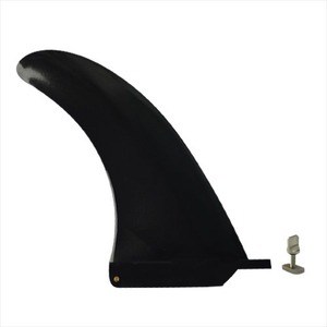 【在庫のみ】Funktion ロングボード用 センターフィン 7.5インチ BOX FIN 1枚 黒 + フィンロックシステムFKGFCC-L75-BLK