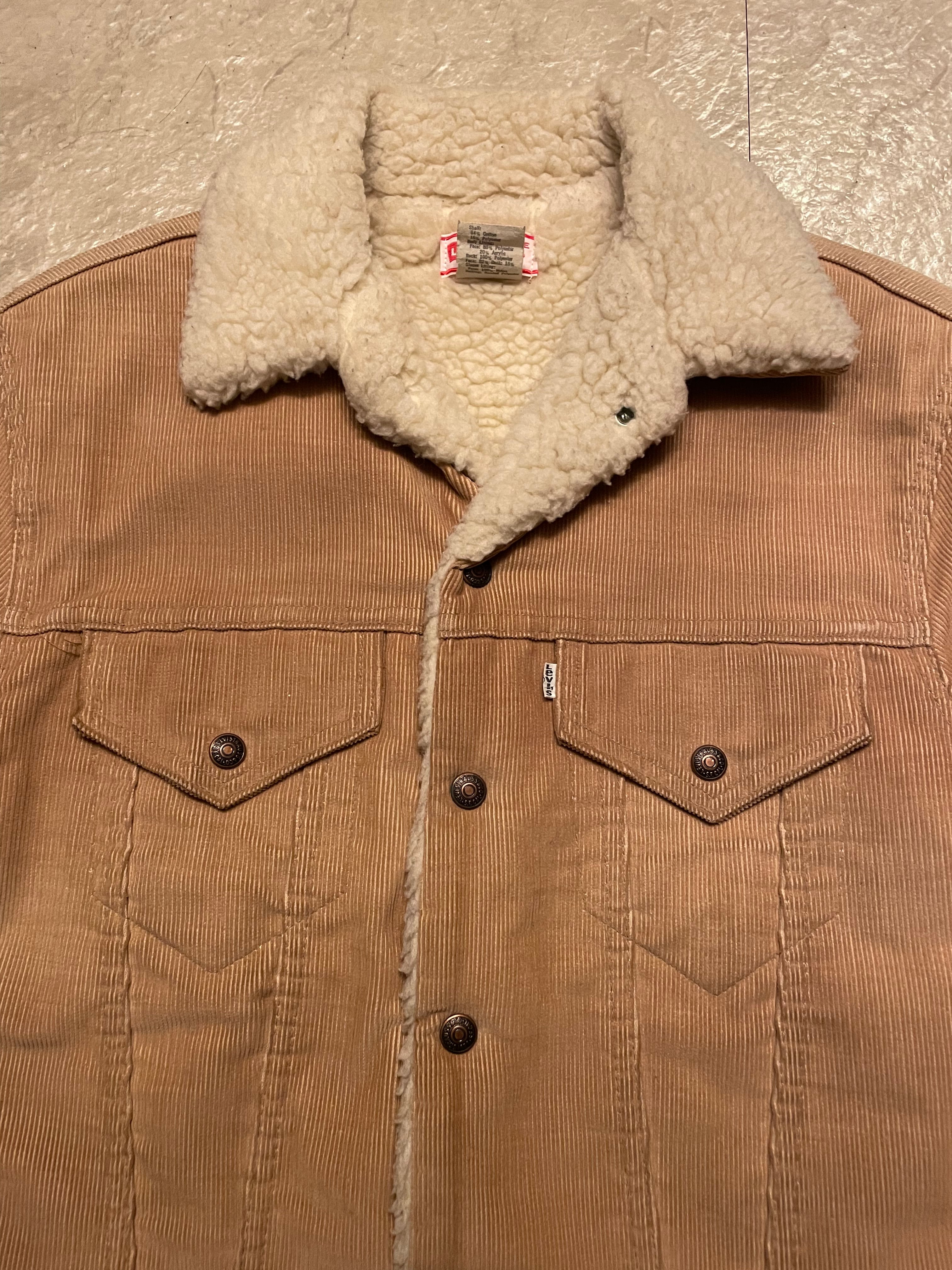 70年代 vintage Levi's リーバイス コーズボアジャケット コーデュロイ