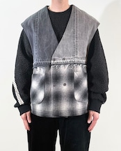 MK27A-V-01  CLOAK-VEST  #BLK  TYPE１