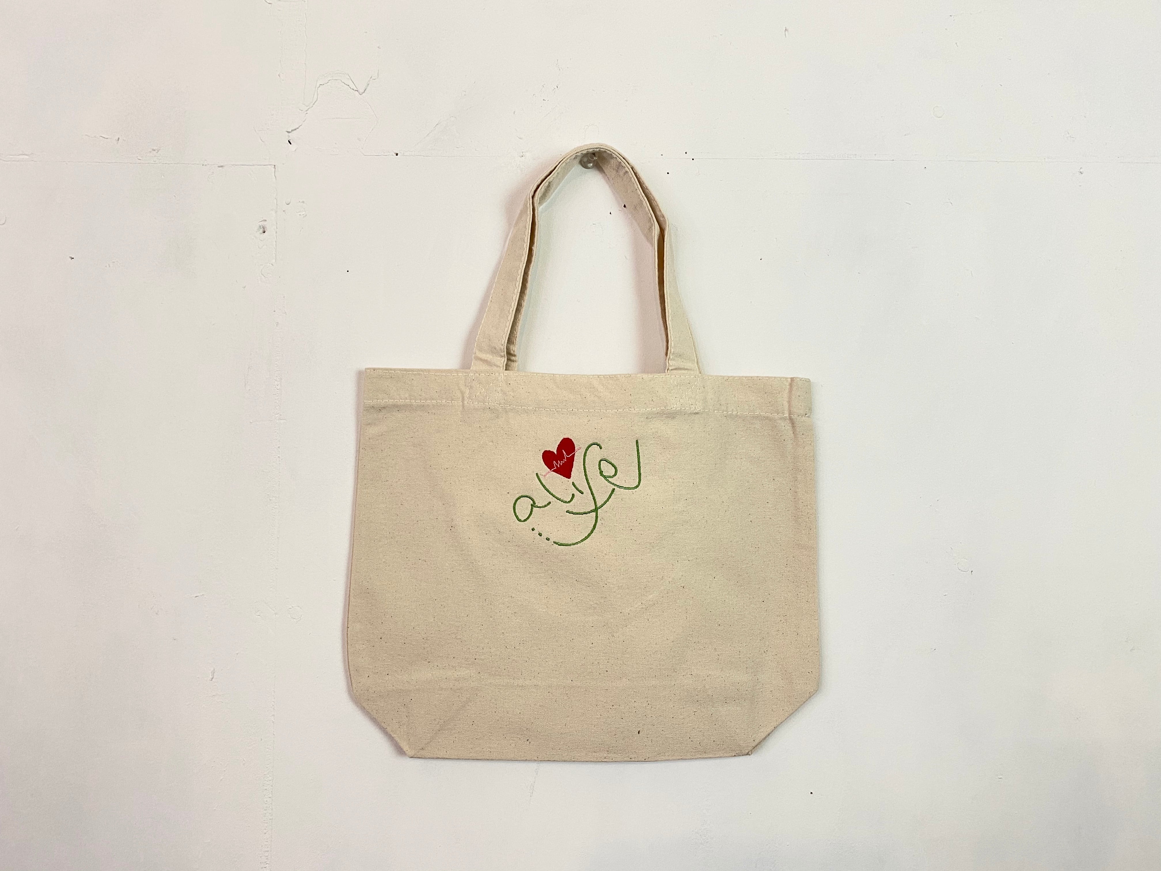 「aLife」CANVAS LUNCH TOTE BAG / NATURAL