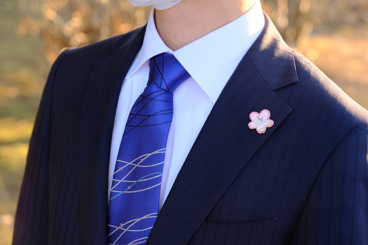 さくらピンバッジ