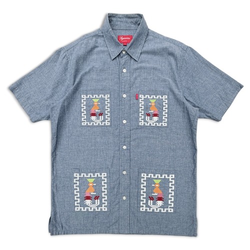 【SUPREME】shirt キューバシャツ　シュプリーム　Sサイズ