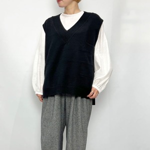 C.T.plage シーティー・プラージュ Itary yak wool vest CT26308 2026秋冬新作 [送料無料]