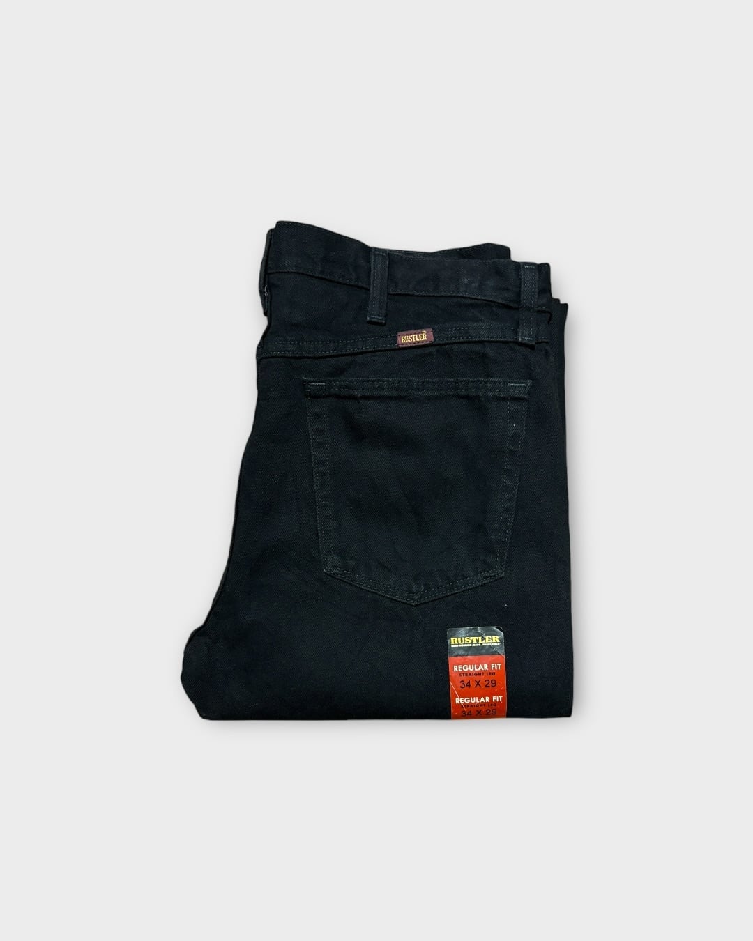 【Deadstock】1990’s–2000’s “Rustler” Black Denim Pants