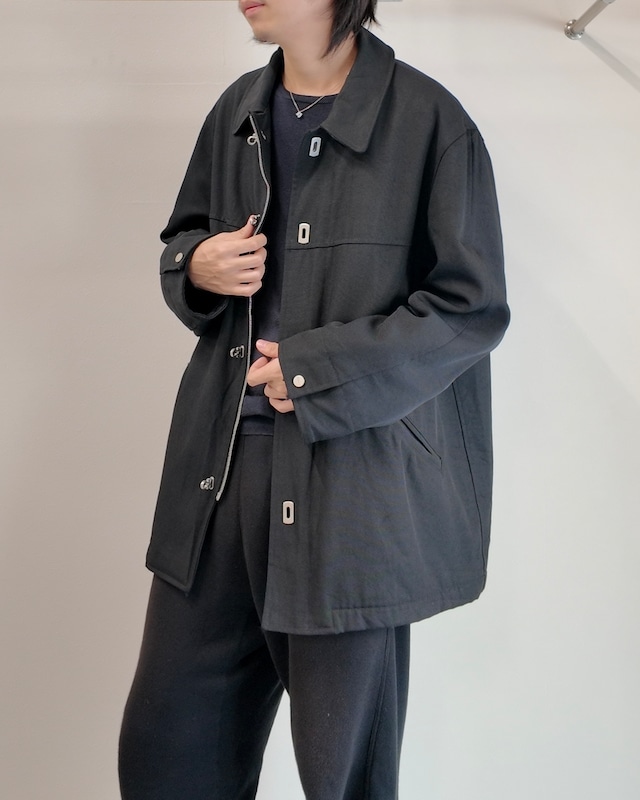 【Salvatore Ferragamo】middle length turn lock coat