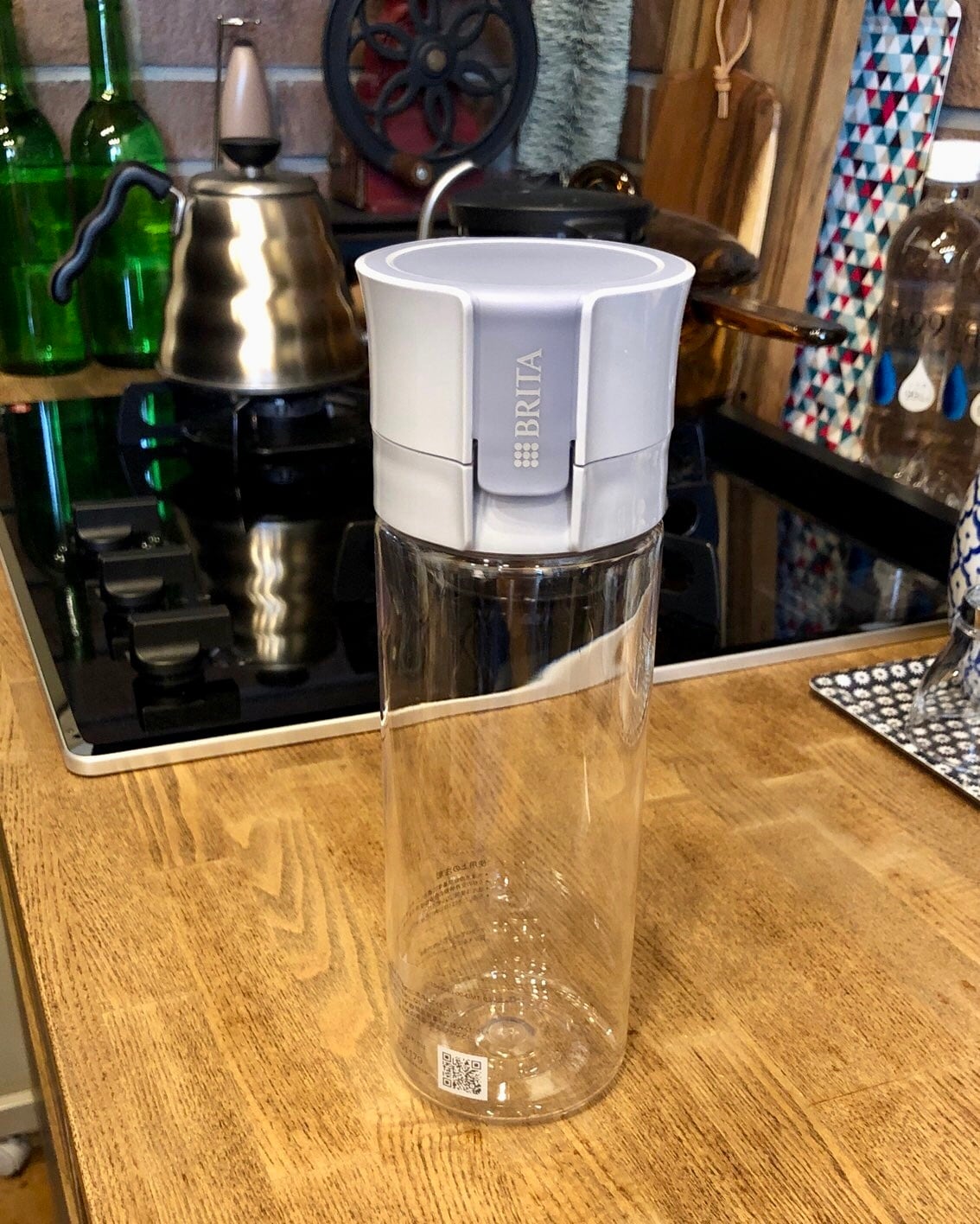 BRITA（ブリタ） ボトル型浄水器 ライトブルー マイクロディスク(交換