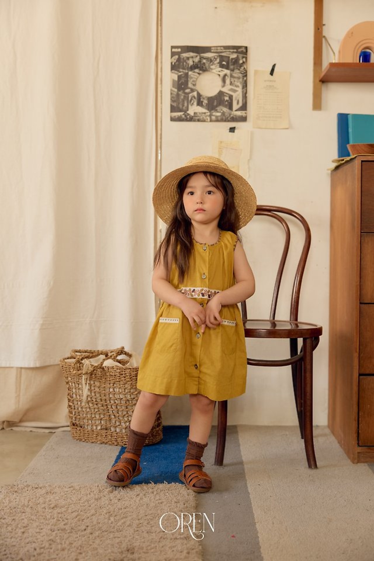 [Oren] Riolein Linen Dress / [오렌] 리오레린넨원피스