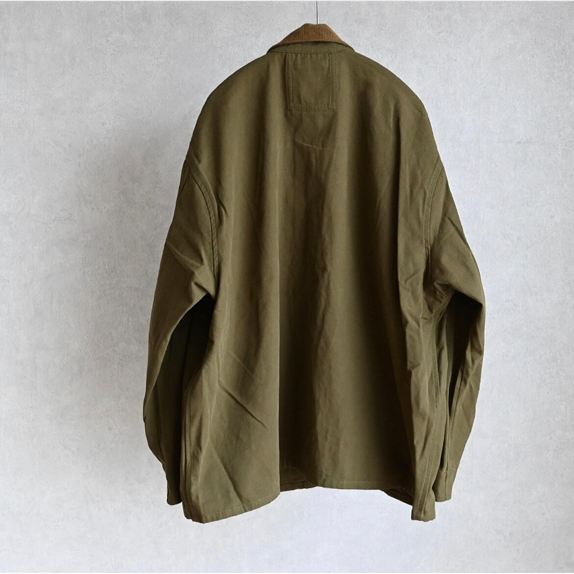 ARMY TWILL】COTTON DUCK LOGGER JACKET アーミーツイル コットン