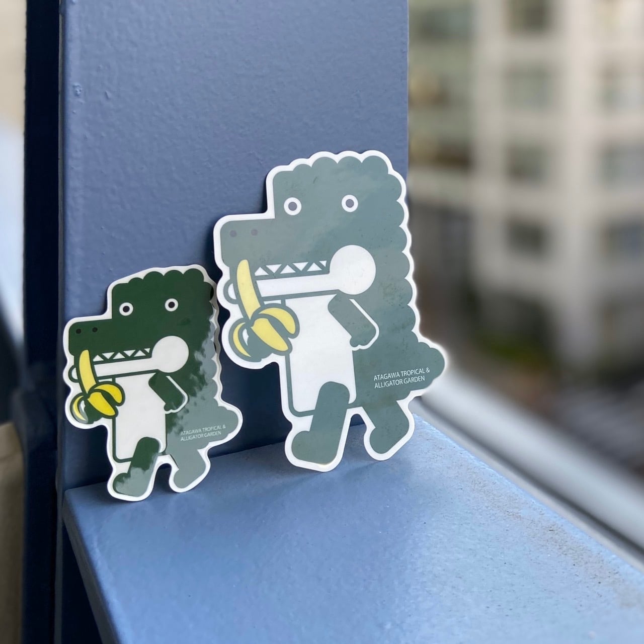 熱川ばにお ステッカー 小 | 熱川バナナワニ園 売店