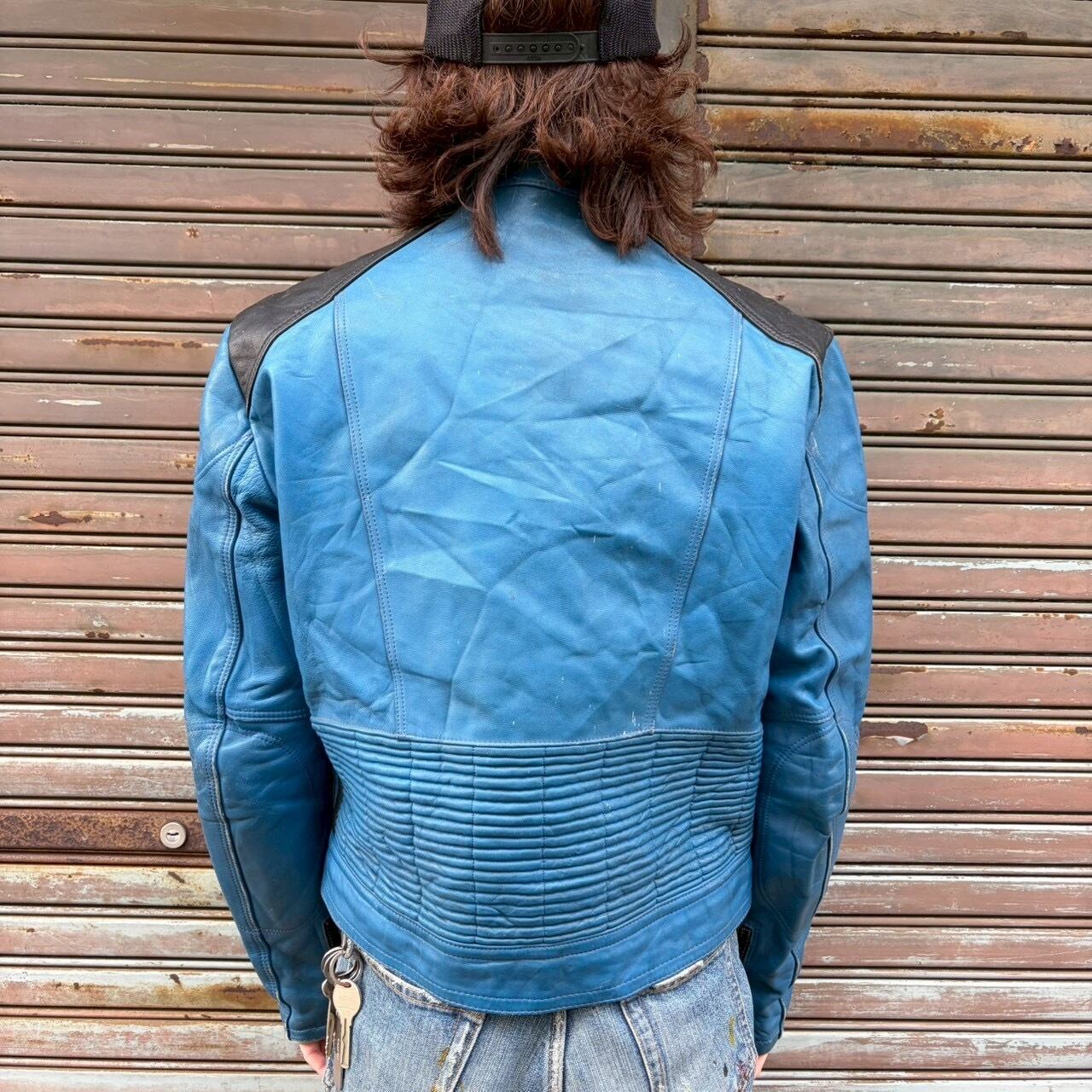 70s Furygan フュリガン フランス フレンチ ライダースジャケット