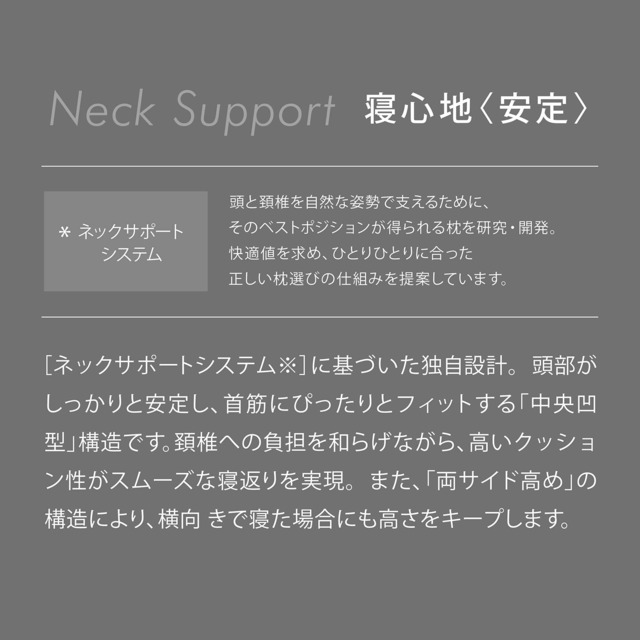nishikawa 【 西川 】 [エアー3D] ピロー 眠りを深化させる3次元特殊立体構造 低め グレー 凹凸形状とネックサポートシステムによる高いフィット性 頭圧分散構造 高いクッション性で寝返りをサポート 高め 低め 好みの高さに調節可能 通気性のよいムマクフォームと中央・両サイドにあけた穴で睡眠中の蒸れを抑える EH90135078GR