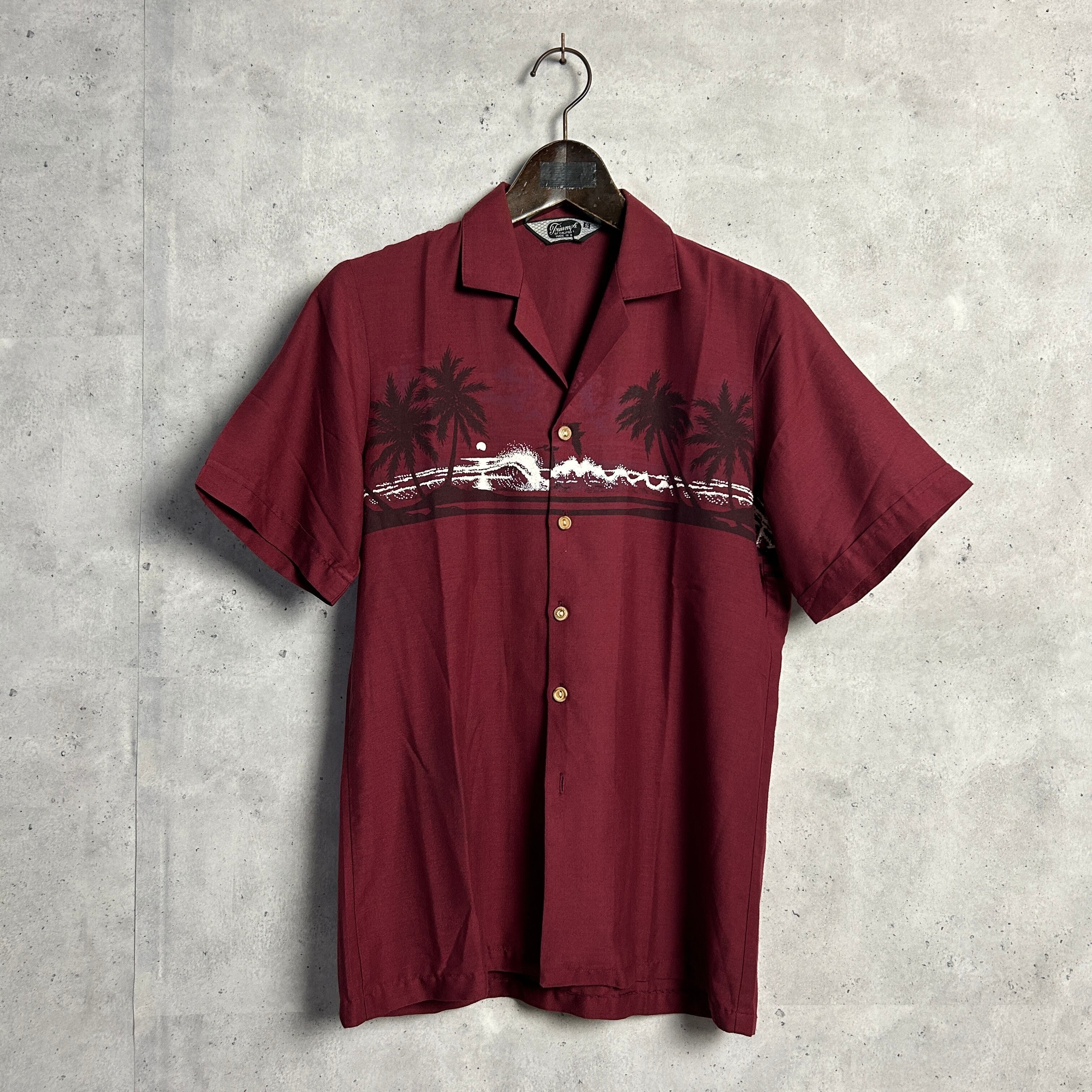 Tommy Bahama トミーバハマ 半袖シャツ オープンカラー 開襟 シルク