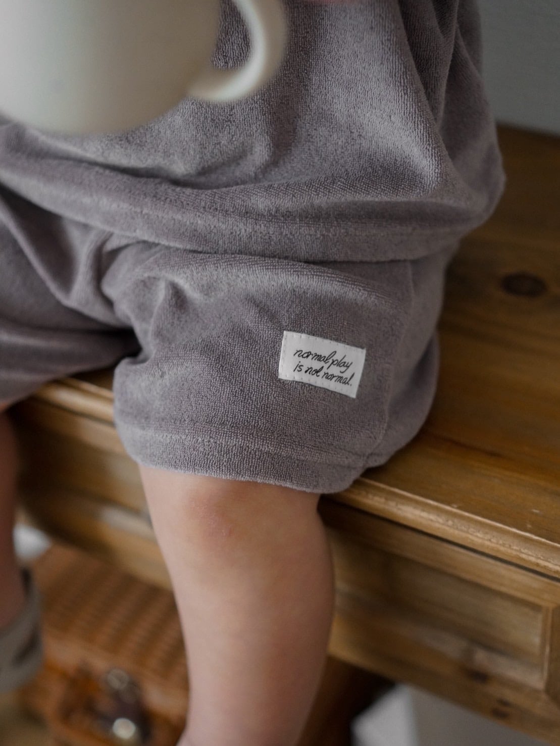 《即納》送料無料【normal play】Terry 4/5 Pants