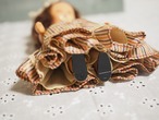 ビンテージストライプ・ニットリボン　「Nancy Ann Story Book Doll」（日焼けあり） 画像13