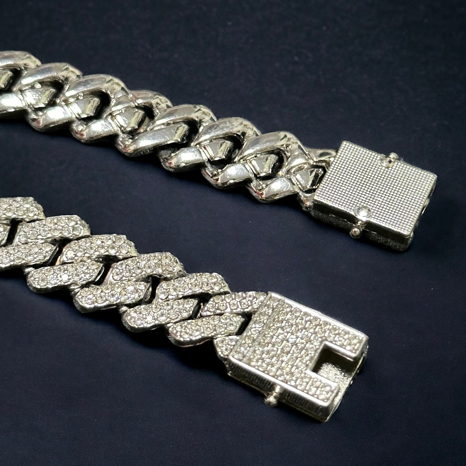14mm】【60cm】【マイアミキューバンリンク】【喜平】【極太ネックレス 