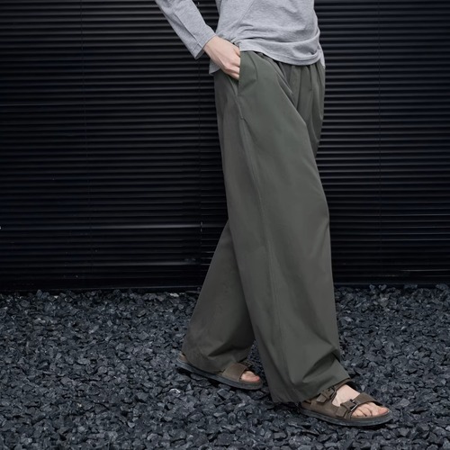 ツータックワイドストレートパンツ ・20866