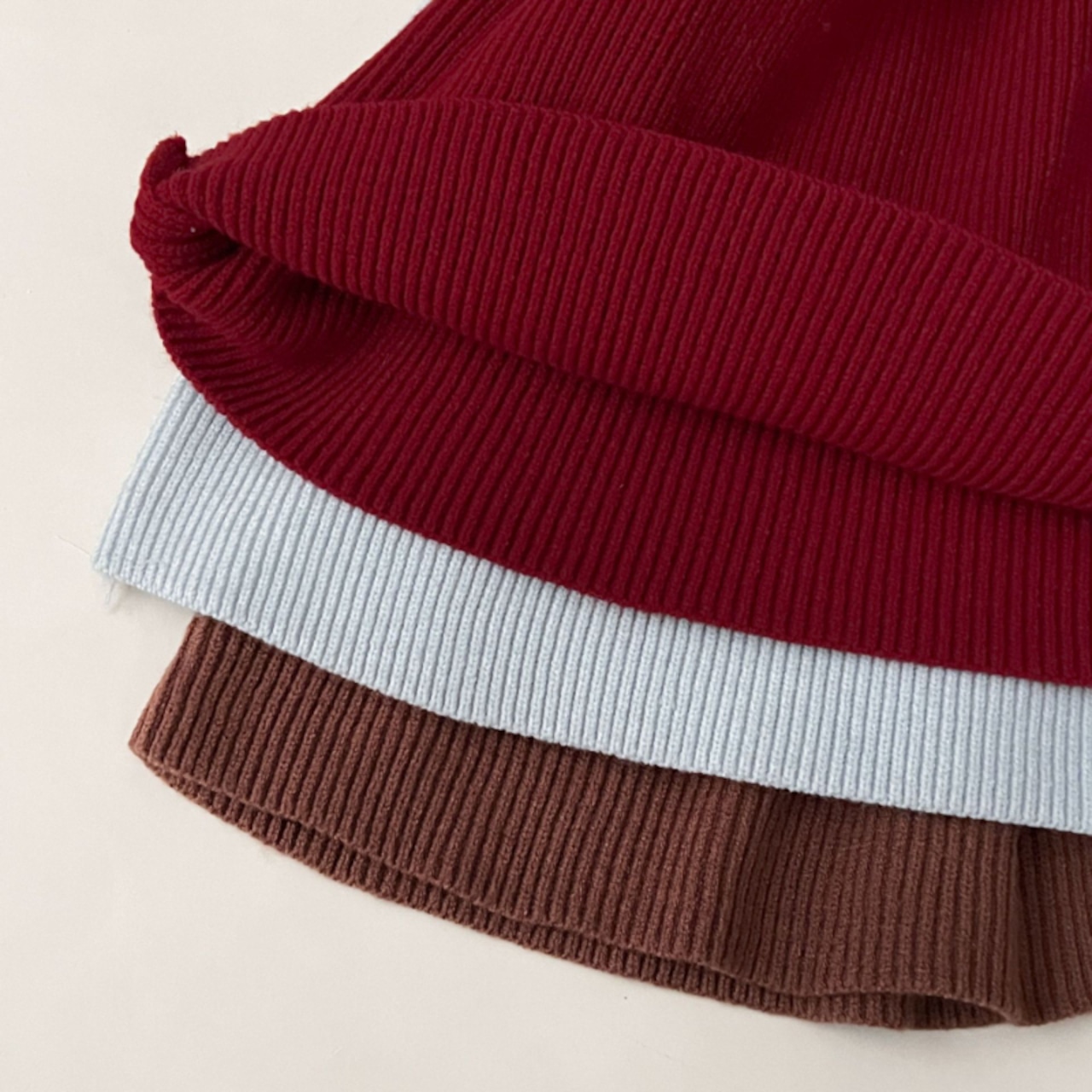 クリスマス切り替えニットワンピース