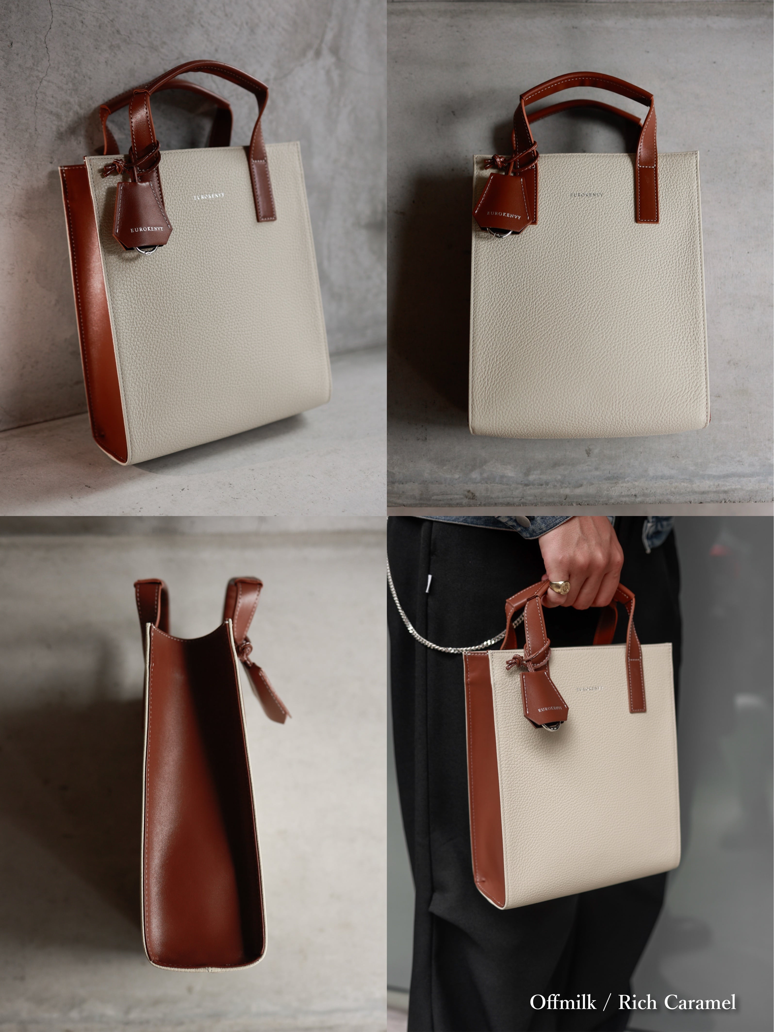 人気No.1】Italian Leather Mini Totebag【イタリア・マストロット社製