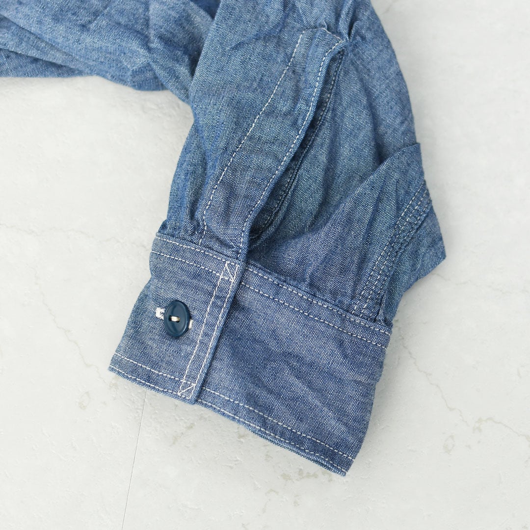orslow [オアスロウ] CHAMBRAY SHIRTS BLUE [01-8070-84] シャンブレー