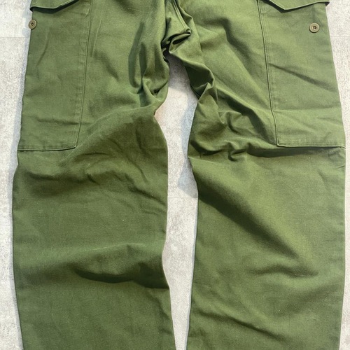 60-80s スウェーデン軍 実物 M-59 フィールドパンツ C50 w31 詳細写真14