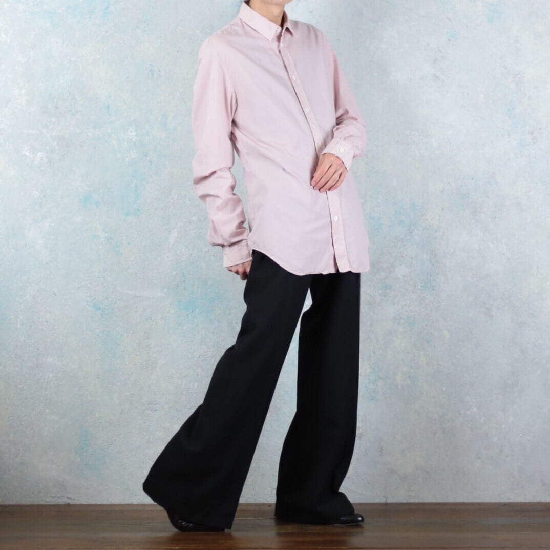 Maison Martin Margiela ⑩ ドレスシャツ スモークピンク Maison Martin Margiela ⑩ ドレスシャツ スモークピンク
