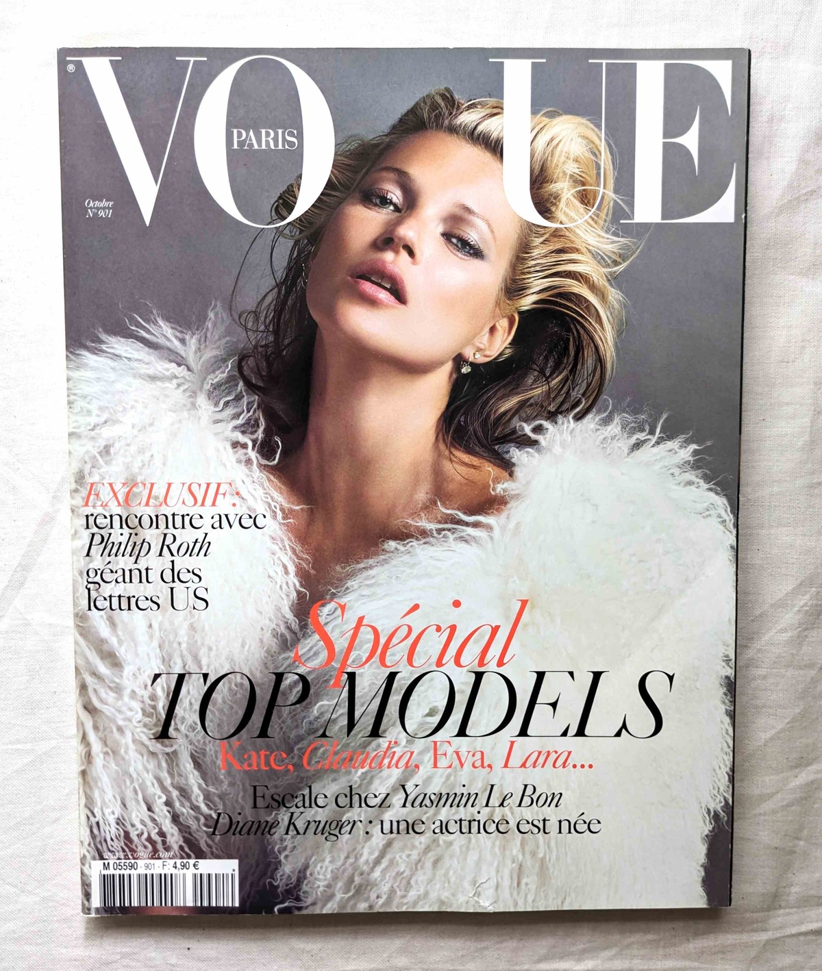 2009年 VOGUE PARIS ケイト・モス 表紙 Kate Moss トップモデル特集 