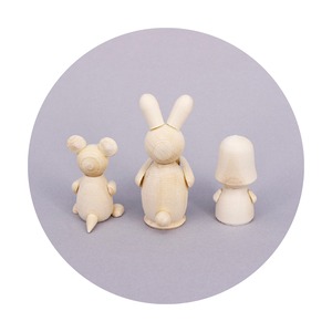 白木　動物型　　