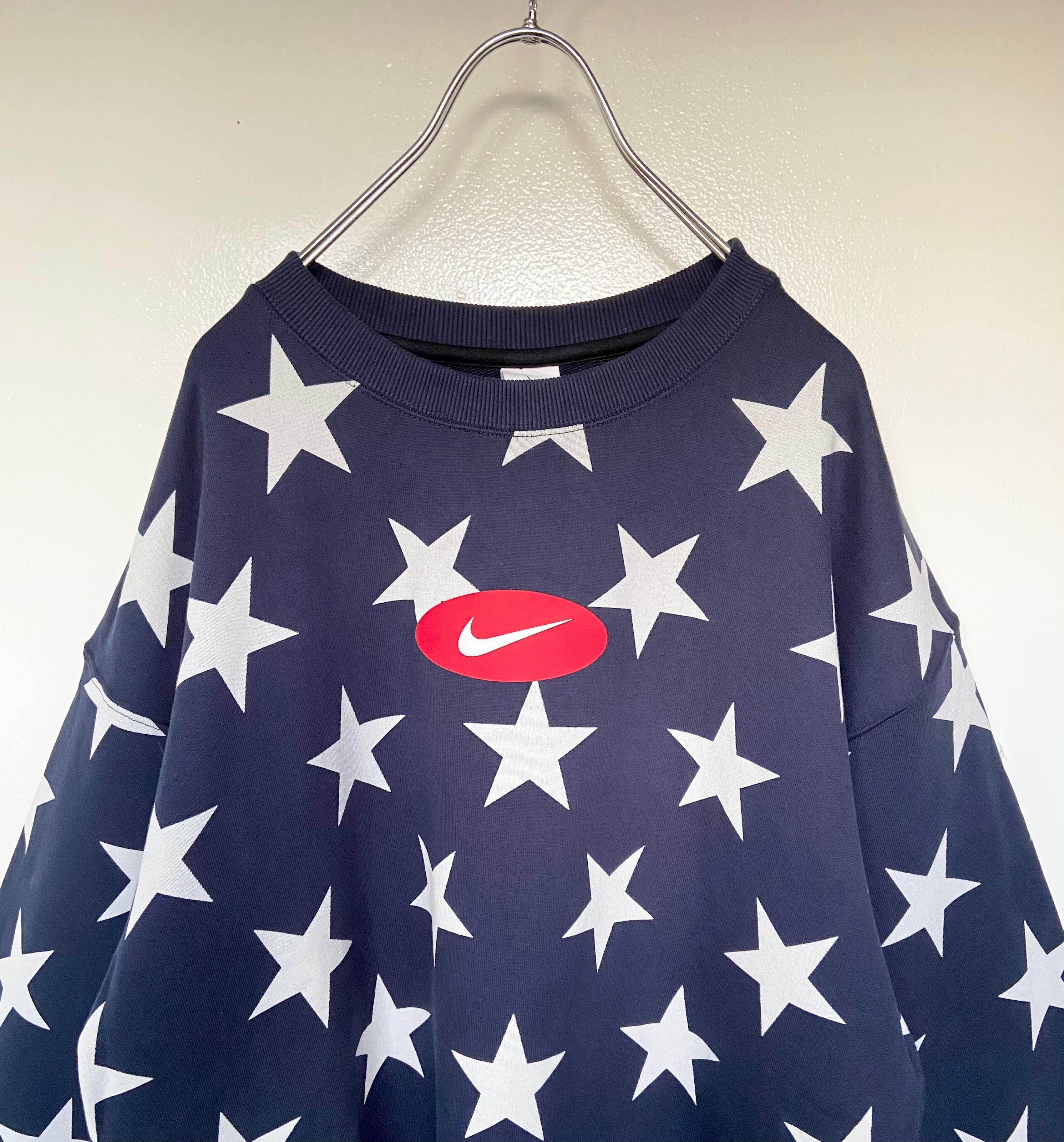 古着 NIKE/ナイキ ラボ  スウェット NRG クルー フリース スター 完売モデル