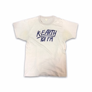 【80’s〜90’s前期】K-EARTH 101 FM vintage T-SHIRT