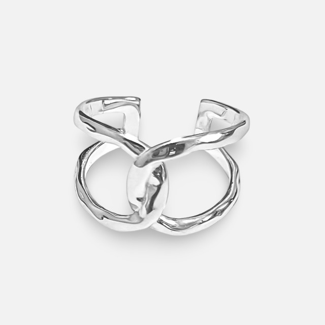 S925 Twist Layer Ring