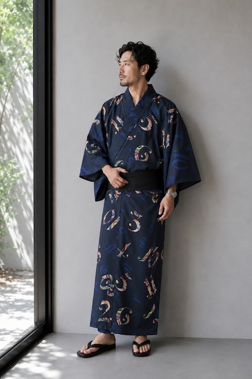 【Itokala限定】男性浴衣　帯SET【刻】