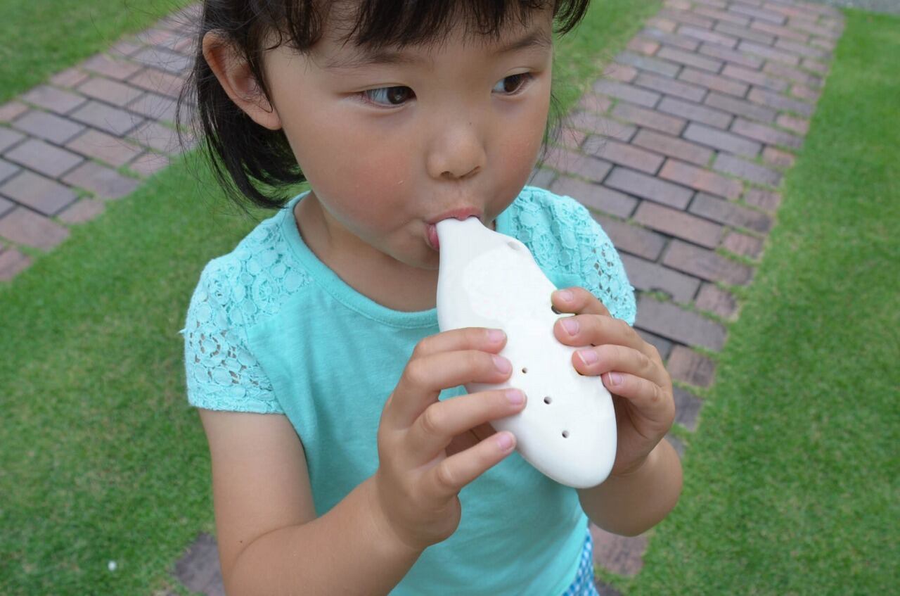 セラリーナKids8音階（Normal-ホワイト）知育教育や指先運動の楽器