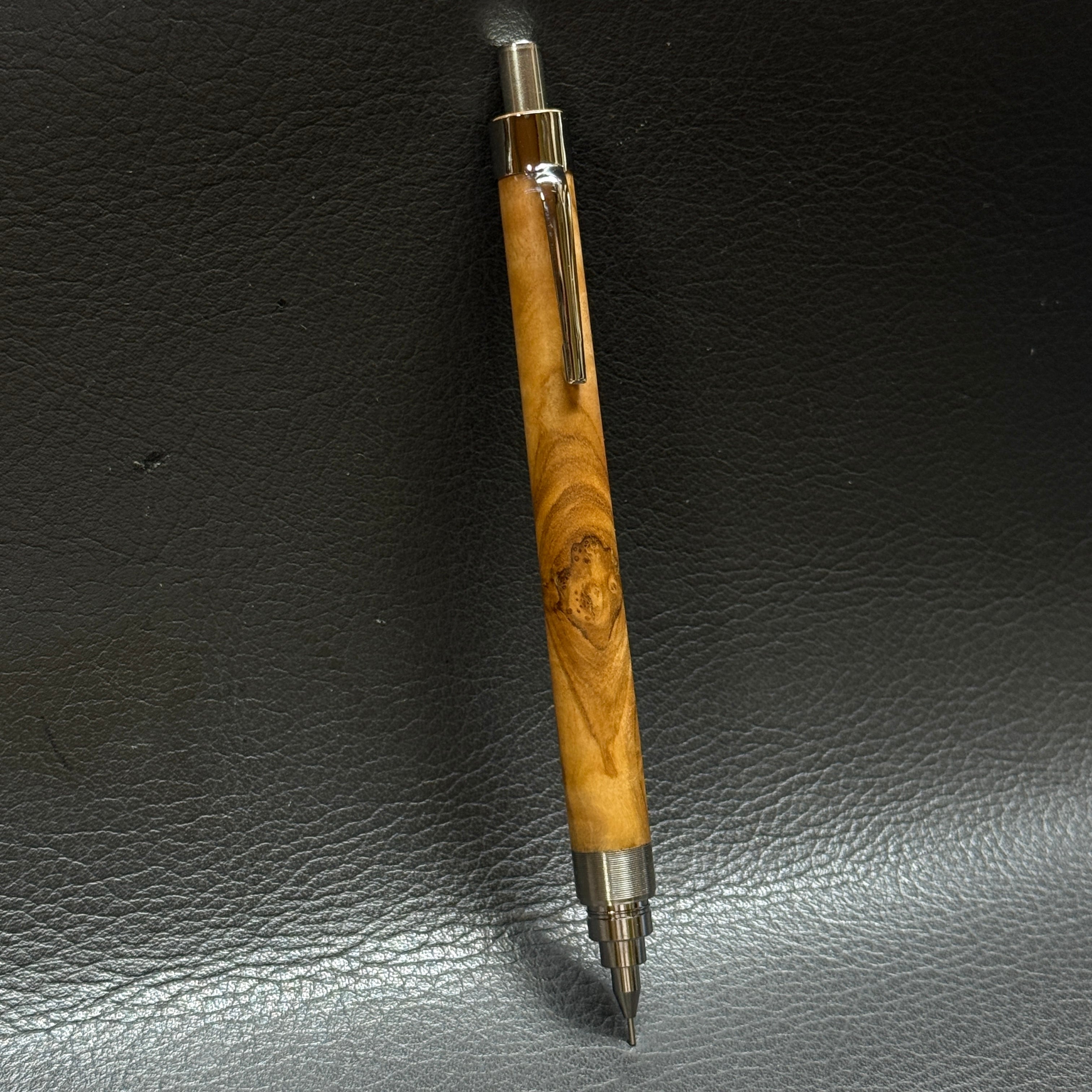 15黒柿木製芯ケース オリジナルキャップ 無塗装 | handwood