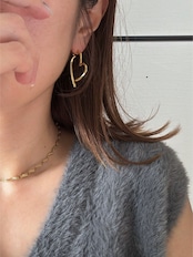 half heart pierce
